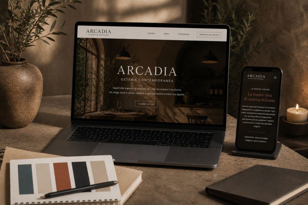 Mokup Arcadia